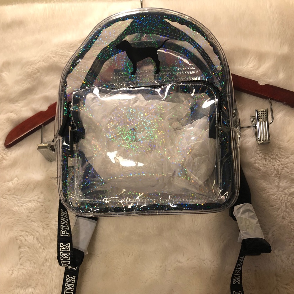 Pink mini backpack